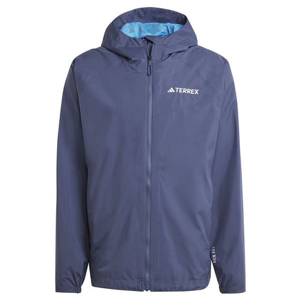 Adidas Terrex Multi 2l Rain.rdy Jakke Blå L Mand