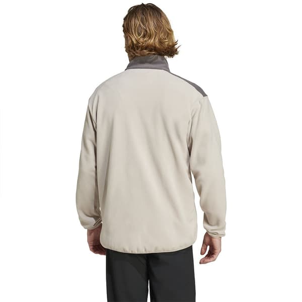 Adidas Terrex Multi Vetoketjullinen Fleecetakki Beige S Mies