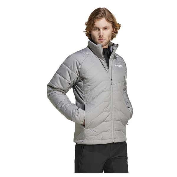 Adidas Terrex Multi Synthetic Insulated Jakke Grå M Mand