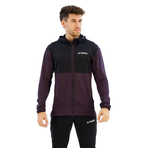 Adidas Terrex Xperior Light Vetoketjullinen Fleecetakki Harmaa S Mies
