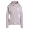 Miniatyrbillede 1 af 3: Adidas Terrex Xperior Light Fleecejakke Med Fuld Lynlås Beige S Kvinde