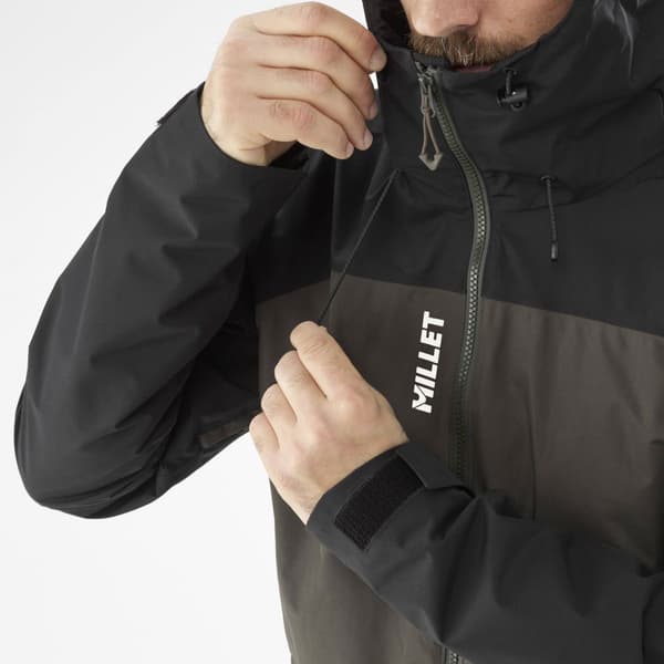 Millet Seneca Goretex 2l Fleece Harmaa XS Mies