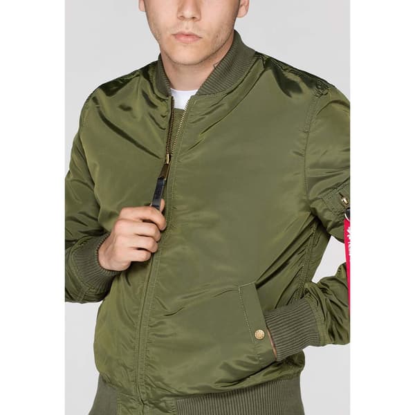 Alpha Industries Ma-1 Tt Jacka Grönt S Man