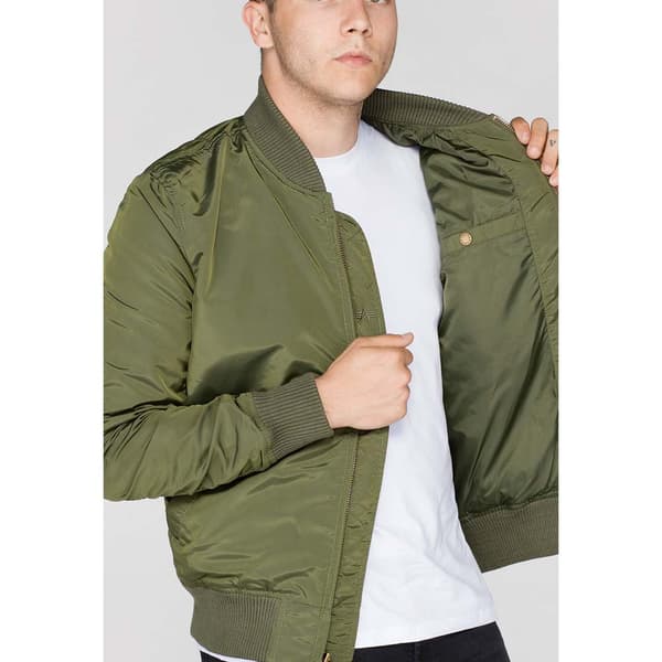 Alpha Industries Ma-1 Tt Jacka Grönt S Man