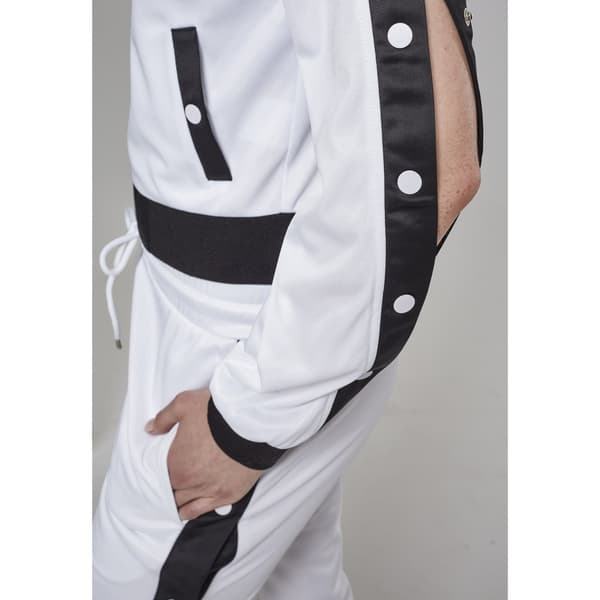 Urban Classics Button Up Tra Jakke Hvid L Kvinde