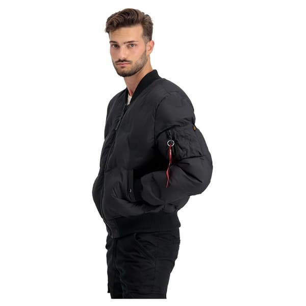 Alpha Industries Ma-1 Emb Logo Puffer Bomberjacka Svart 3XL Man