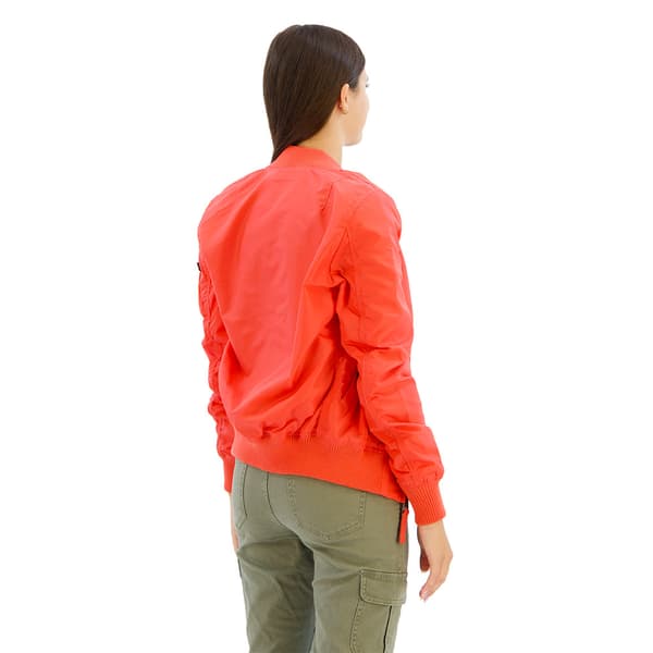 Alpha Industries Ma-1 Tt Jakke Orange XS Kvinde