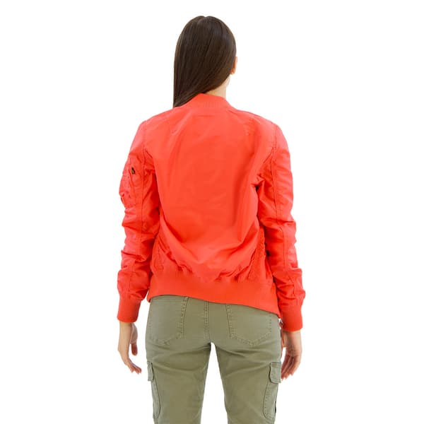 Alpha Industries Ma-1 Tt Jakke Orange XS Kvinde