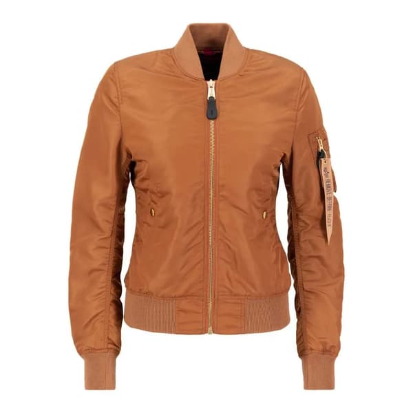 Alpha Industries Ma-1 Vf Lw Jakke Brun XS Kvinde