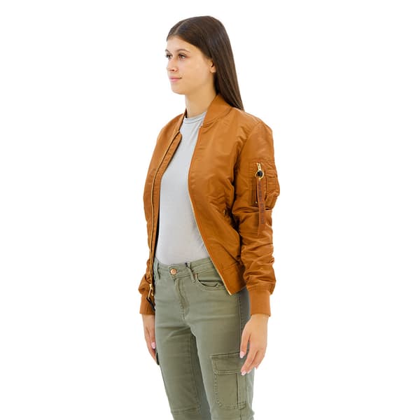 Alpha Industries Ma-1 Vf Lw Jakke Brun XS Kvinde