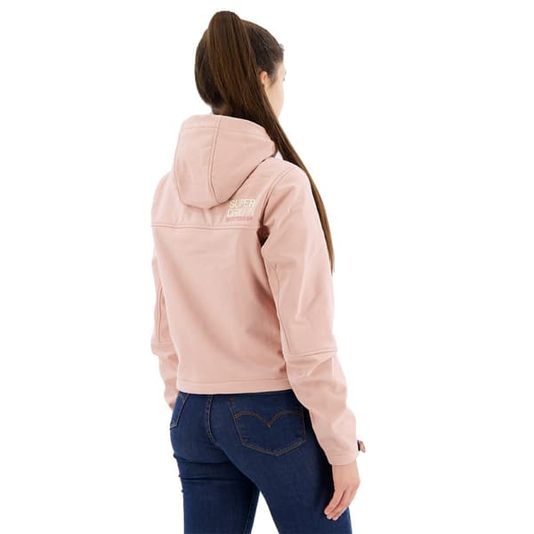 Superdry Soft Shell Trekker Jacka Rosa XL Kvinna