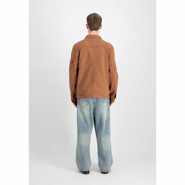 Alpha Industries Ripstop Cargo Päällyspaita Ruskea L Mies