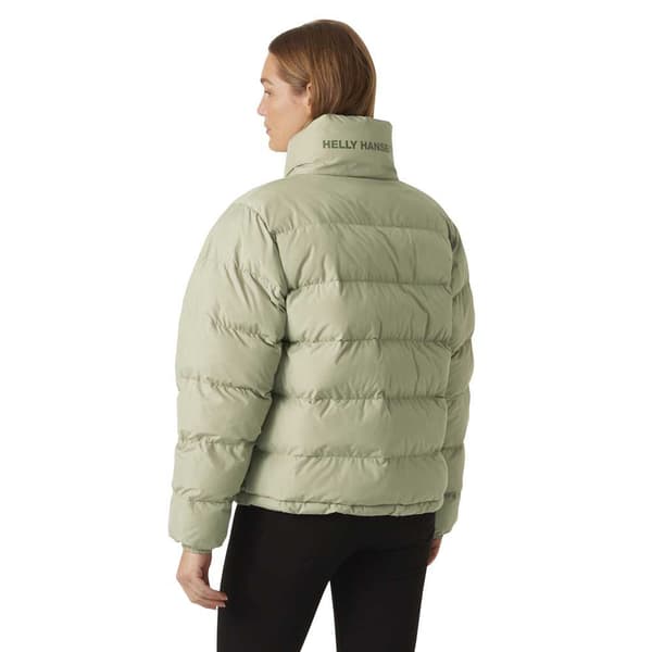 Helly Hansen Yu 23 Reversible Vadderad Jacka Grönt L Kvinna