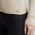 Miniatyrbillede 5 af 6: G-star Plated Slim Trøje Beige L Kvinde