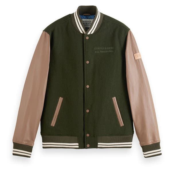 Scotch & Soda 178335 Bomberjakke Grøn XL Mand