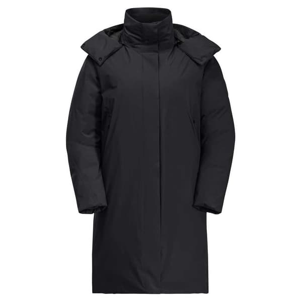 Jack Wolfskin Luisenplatz Frakke Sort M Kvinde