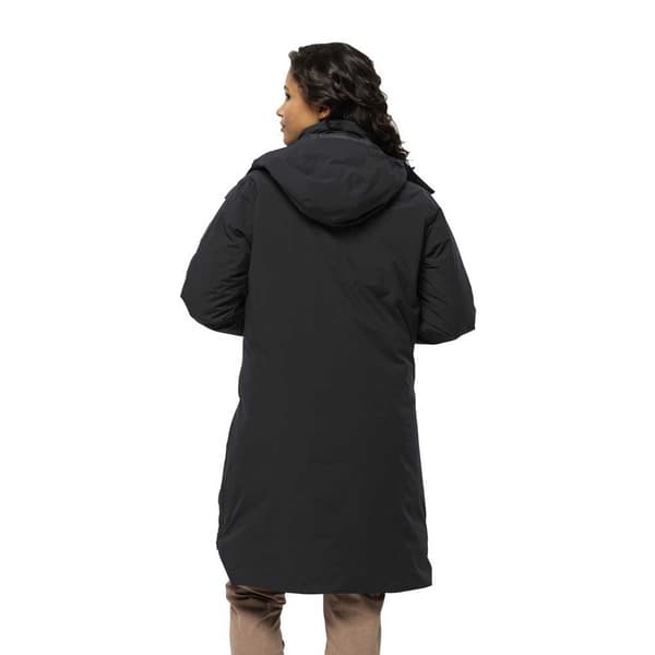 Jack Wolfskin Luisenplatz Frakke Sort M Kvinde