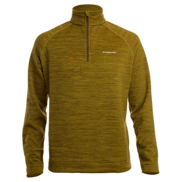 Trangoworld Qoruq 45 Fleece Med Halv Dragkedja Gul XL Man