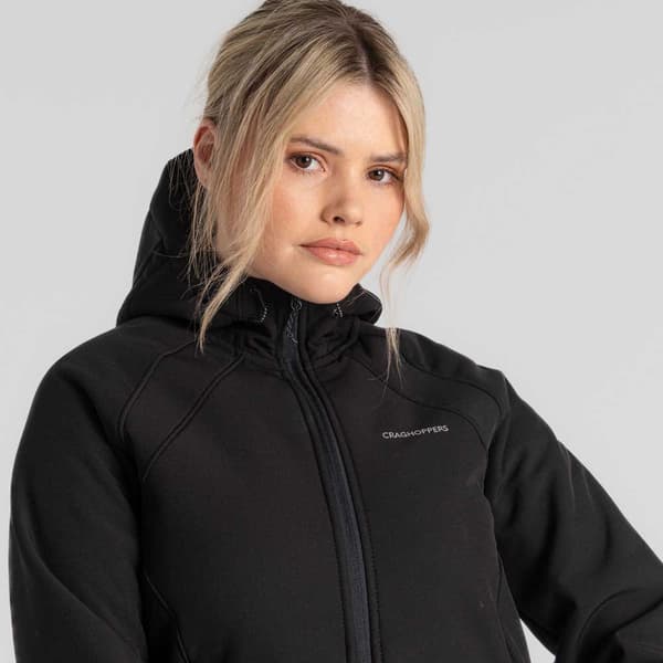 Craghoppers Gwen Softshelljakke Sort 8 Kvinde