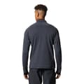 Miniatyrbild 1 av 4: Mountain Hardwear Polartec® Power Grid Fleece Med Halv Dragkedja Blå M Man
