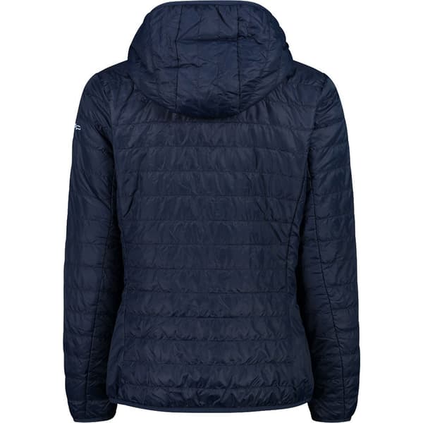 Cmp Fix Hood 34z5096 Dunjakke Blå 2XS Kvinde