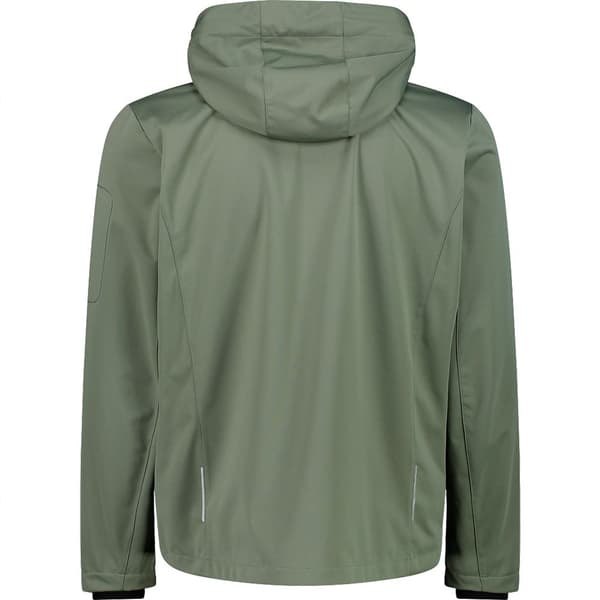 Cmp Zip Hood 39a5027 Softshelljacka Grönt S Man