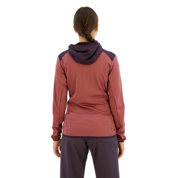 Adidas Terrex Xperior Light Fleecejakke Med Fuld Lynlås Grå,Rosa M Kvinde