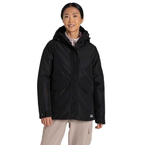 Craghoppers Co2renu Sally Jakke Sort 46 Kvinde