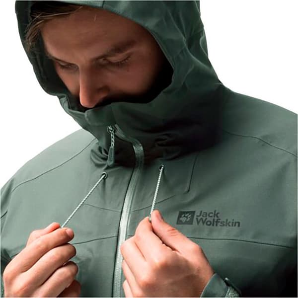 Jack Wolfskin Kammweg 3l Jakke Grøn 2XL Mand