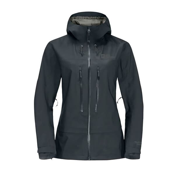 Jack Wolfskin Kammweg 3l Jakke Sort XS Kvinde