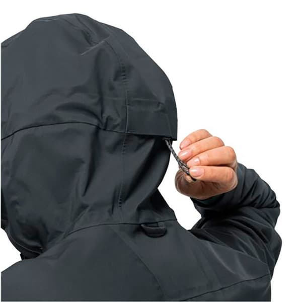 Jack Wolfskin Kammweg 3l Jakke Sort XS Kvinde