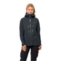 Miniatyrbillede 1 af 6: Jack Wolfskin Kammweg 3l Jakke Sort XS Kvinde