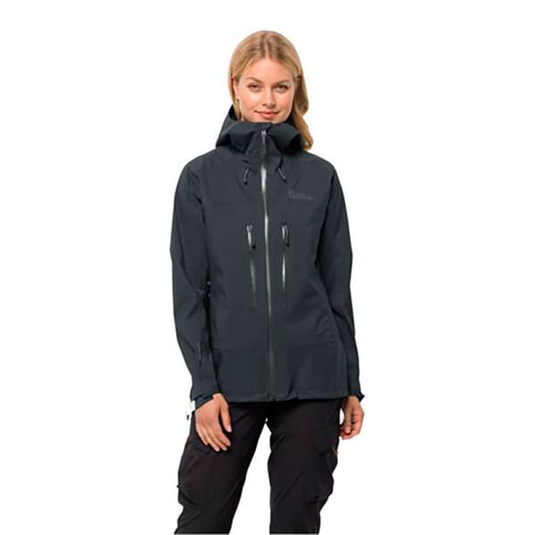 Jack Wolfskin Kammweg 3l Jakke Sort XS Kvinde