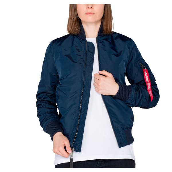 Alpha Industries Ma-1 Tt Takki Sininen XS Nainen