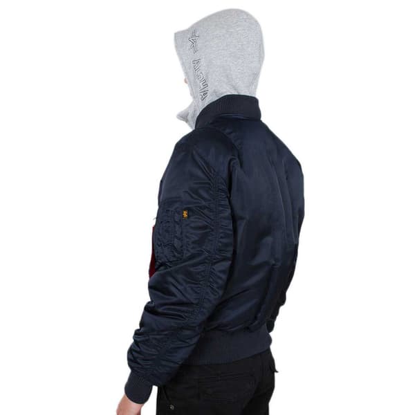 Alpha Industries Ma-1 D-tec Jacka Blå M Man
