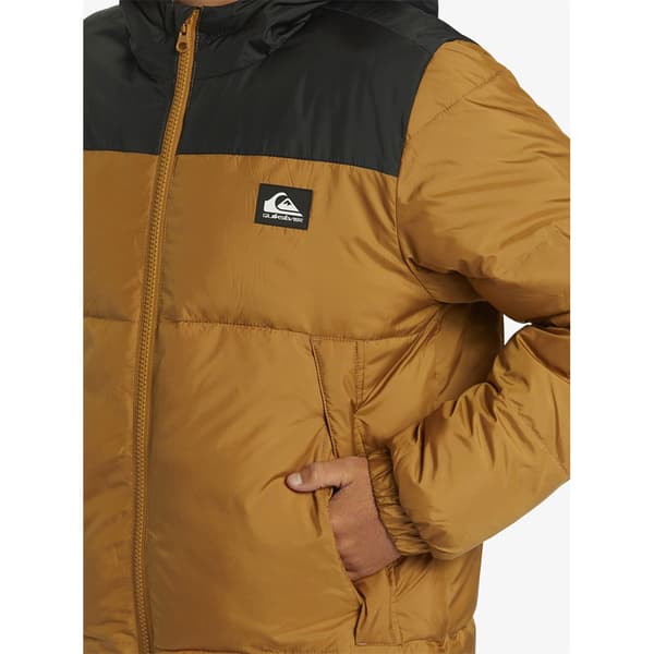 Quiksilver Cold Days Jakke Brun 12 Years Dreng