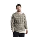 Miniatyrbillede 1 af 2: Devold Of Norway Hoddevik Wool High Neck Trøje Beige,Grøn XL Mand