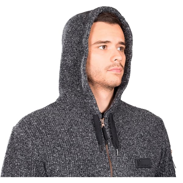 Trangoworld Tindaya Fleecejakke Med Hætte Sort 2XL Mand