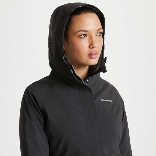 Craghoppers Ellis Thermic Goretex Jakke Sort 34 Kvinde