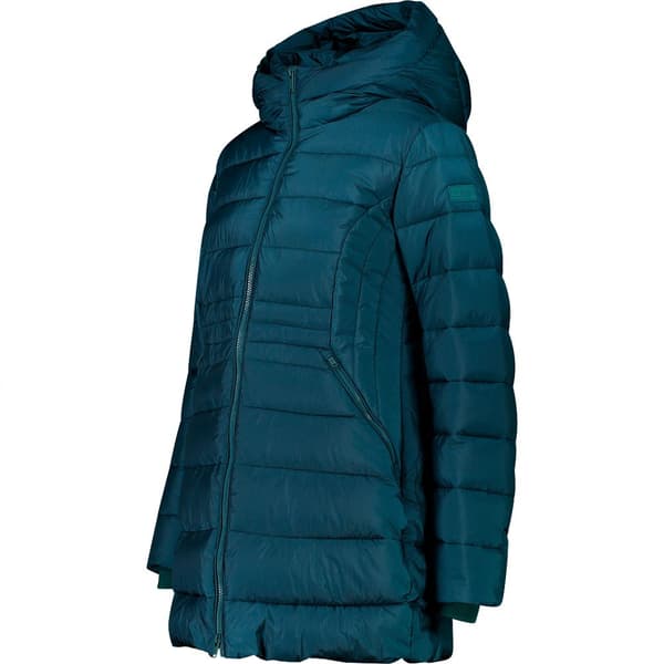 Cmp Parka Fix Hood 32k3126 Parka Blå 2XS Kvinde
