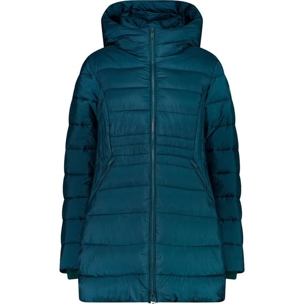 Cmp Parka Fix Hood 32k3126 Parka Blå 2XS Kvinde