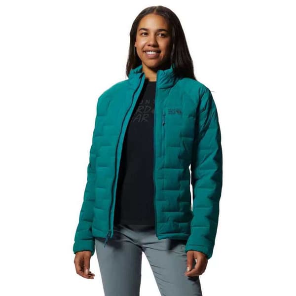 Mountain Hardwear Stretch Dunjacka Blå M Kvinna