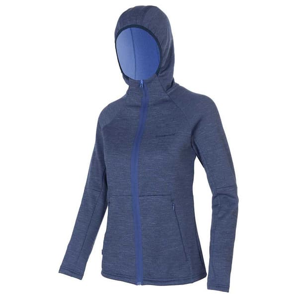 Trangoworld Libar Hupullinen Fleecetakki Sininen XL Nainen