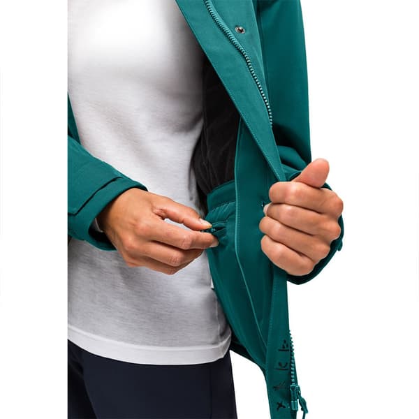 Maier Sports Lisbon Takki Vihreä L / Short Nainen