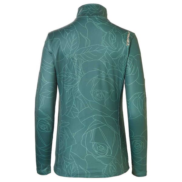 Rehall Kimi-r Fleece Med Halv Dragkedja Grönt 2XL Kvinna