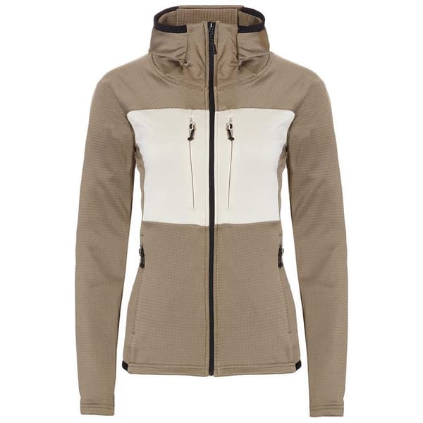 Rehall Susan-r Fleecejacka Med Dragkedja Beige M Kvinna