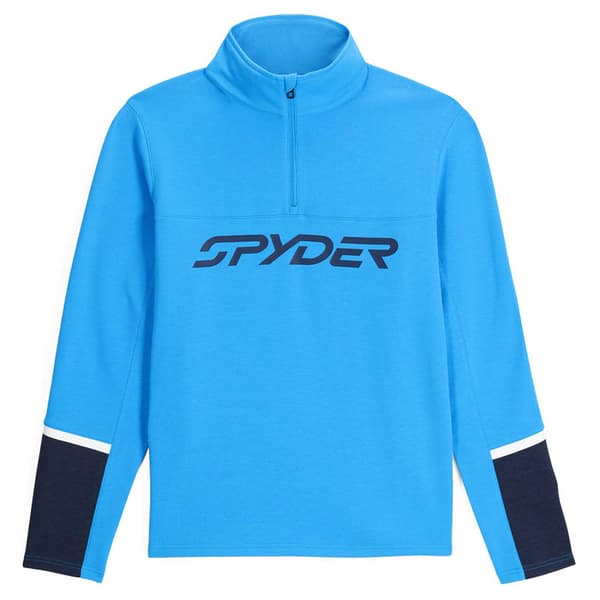 Spyder Speed Puolivetoketjullinen Fleecetakki Sininen S Mies