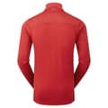 Miniatyrbild 4 av 5: Montane Protium Pull-on Fleece Med Halv Dragkedja Röd 2XL Man