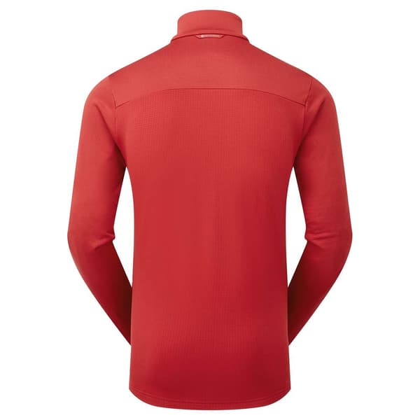 Montane Protium Pull-on Fleece Med Halv Dragkedja Röd 2XL Man