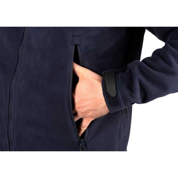 Outrider Tactical Windblock Fleecejacka Med Huva Blå XS Man